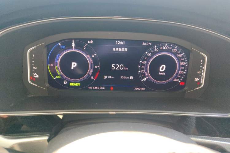 Used Volkswagen Passat New Energy 2023 430 PHEV Hybrid Elite Edition Instrument Cluster