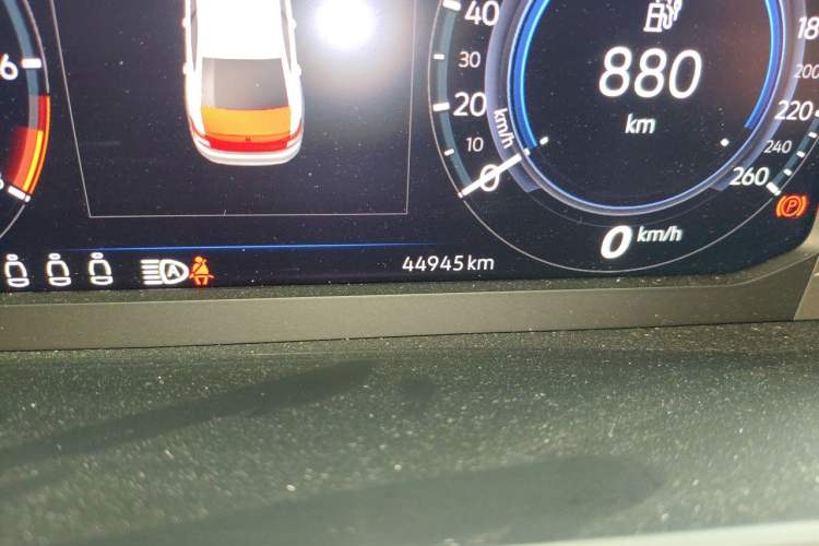 Used Volkswagen Passat New Energy 2023 430 PHEV Hybrid Luxury Edition Odometer Close Up