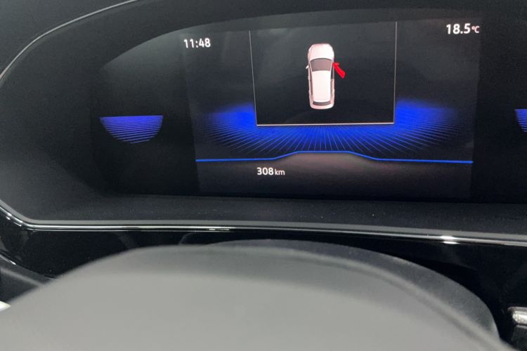 Used Volkswagen Passat New Energy 2025 430 PHEV Hybrid Business Edition Odometer Close Up