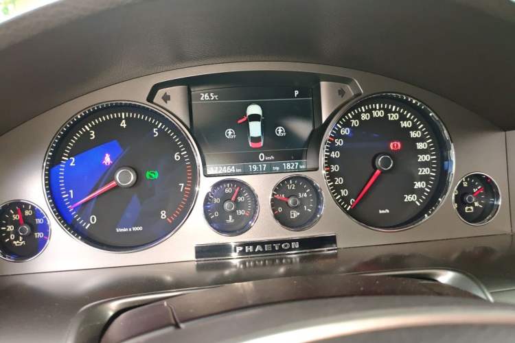 Used Volkswagen Phaeton 2012 3.0L Business Edition Instrument Cluster