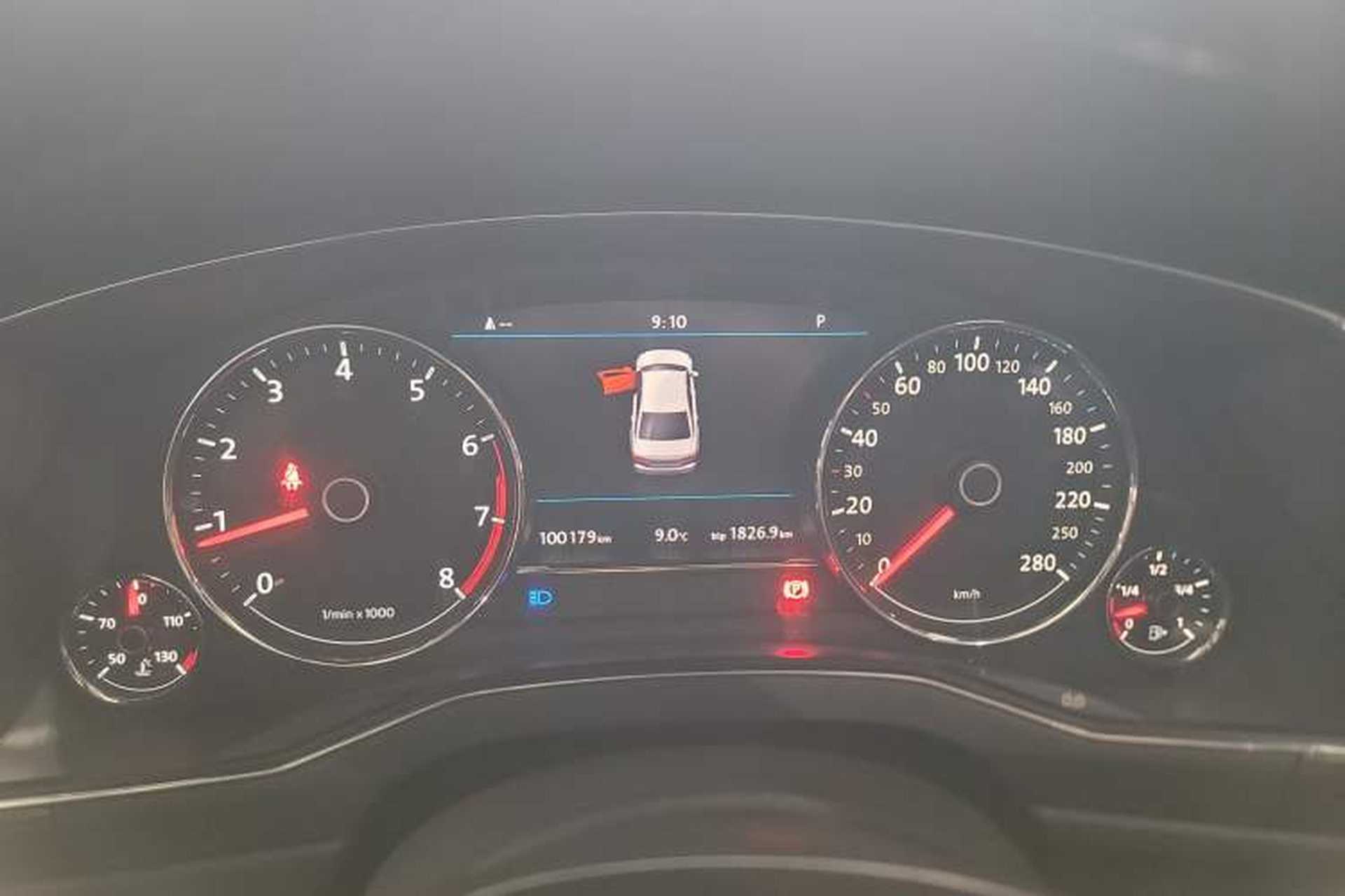 Used Volkswagen Phideon 2016 380TSI Two-Wheel-Drive Luxury Edition Instrument Cluster