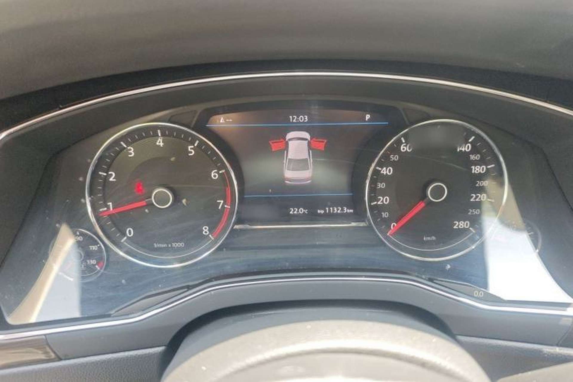 Used Volkswagen Phideon 2016 380TSI Two-Wheel-Drive Luxury Edition Instrument Cluster