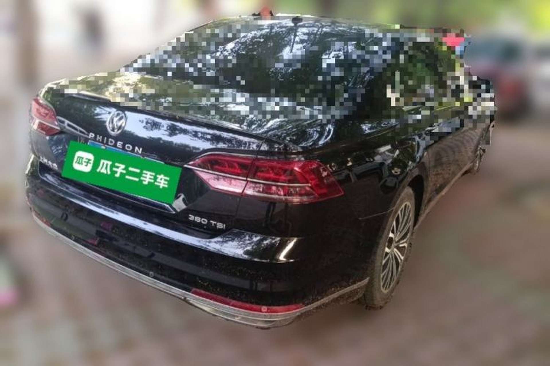 Used Volkswagen Phideon 2016 380TSI Two-Wheel-Drive Supreme Edition Rear Right 45 Deg
