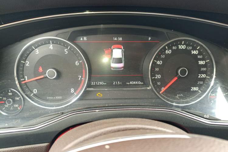 Used Volkswagen Phideon 2016 380TSI Two-Wheel-Drive Supreme Edition Instrument Cluster