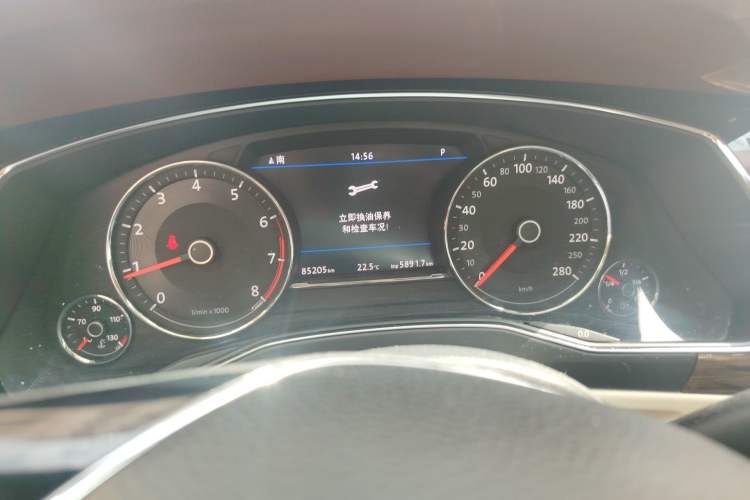 Used Volkswagen Phideon 2016 380TSI Two-Wheel-Drive Luxury Edition Instrument Cluster