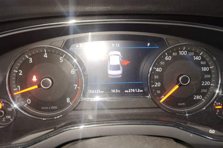 Used Volkswagen Phideon 2018 Revised Version 380TSI Two-Wheel Drive Business Edition Instrument Cluster