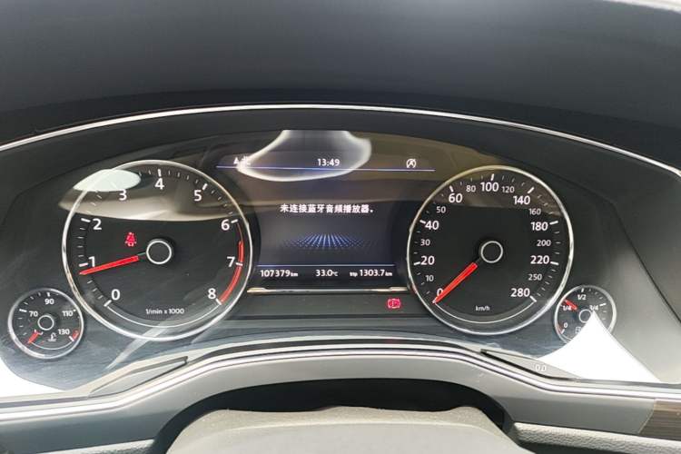 Used Volkswagen Phideon 2018 Revised Version 380TSI Two-Wheel Drive Business Edition Instrument Cluster