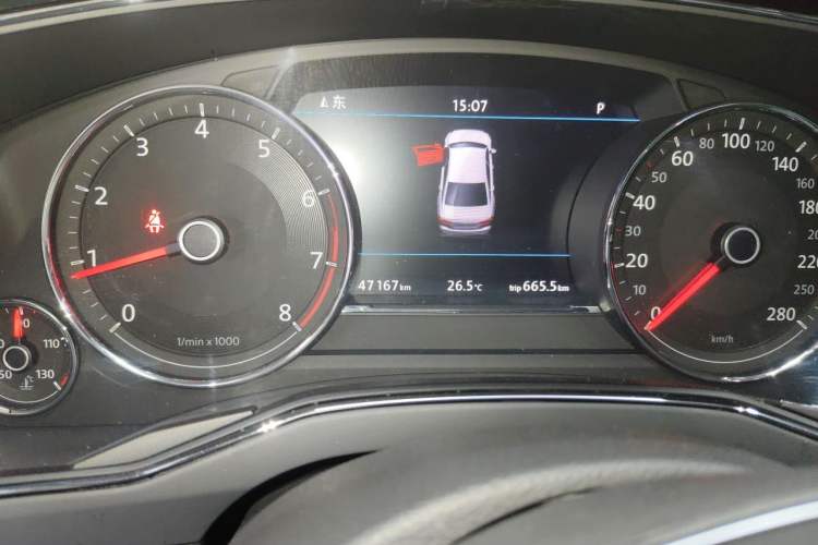 Used Volkswagen Phideon 2018 Revised Version 380TSI Two-Wheel Drive Business Edition Instrument Cluster