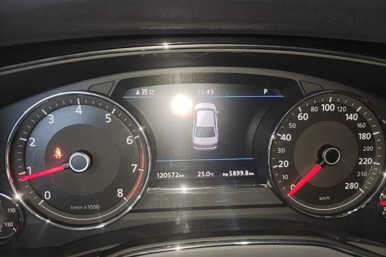 Used Volkswagen Phideon 2018 Revised Version 380TSI Two-Wheel Drive Business Edition Instrument Cluster