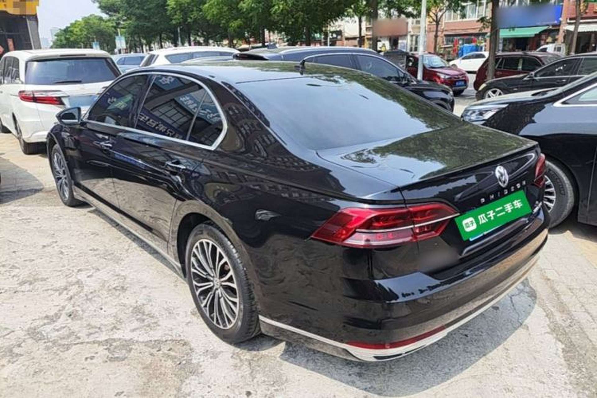Used Volkswagen Phideon 2018 Revised Version 380TSI Two-Wheel Drive Business Edition Rear Left 45 Deg