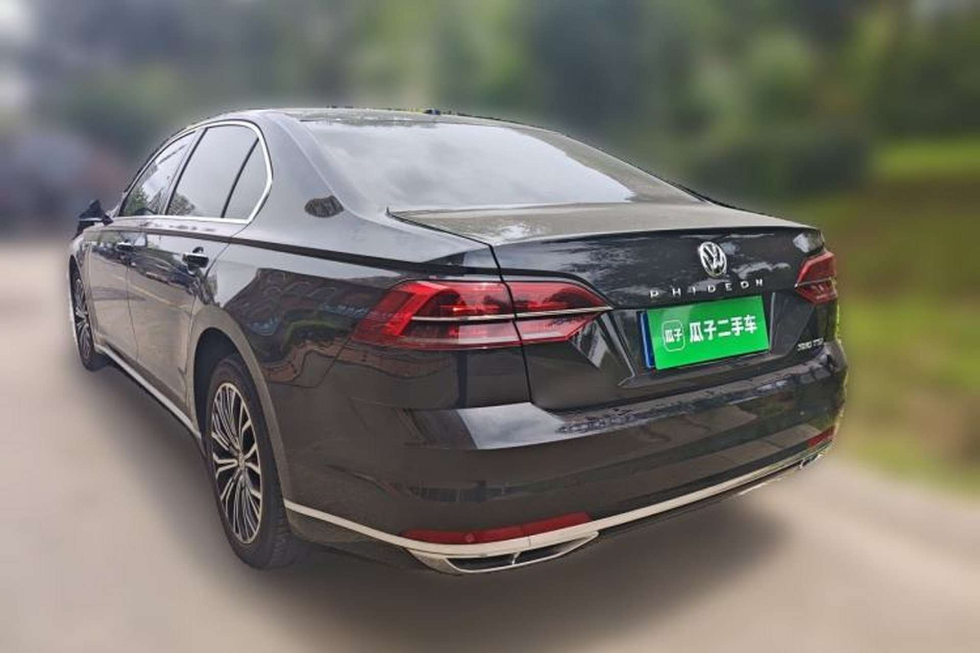 Used Volkswagen Phideon 2018 Revised Version 380TSI Two-Wheel Drive Business Edition Rear Left 45 Deg