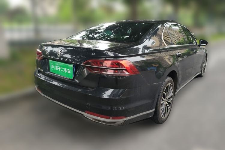 Used Volkswagen Phideon 2018 Revised Version 380TSI Two-Wheel Drive Business Edition Rear Right 45 Deg