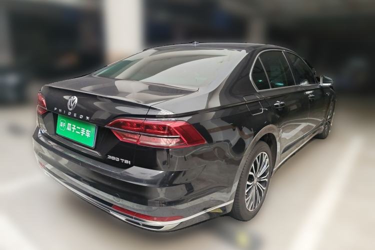 Used Volkswagen Phideon 2018 Revised Version 380TSI Two-Wheel Drive Business Edition Rear Right 45 Deg
