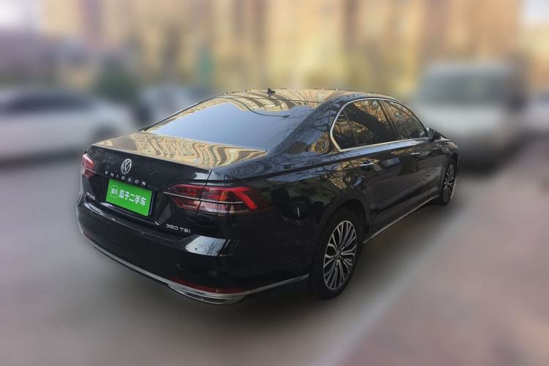 Used Volkswagen Phideon 2018 Revised Version 380TSI Two-Wheel Drive Business Edition Rear Right 45 Deg