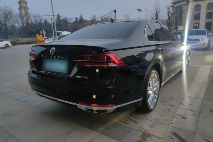 Used Volkswagen Phideon 2018 Revised Version 380TSI Two-Wheel Drive Business Edition Rear Right 45 Deg