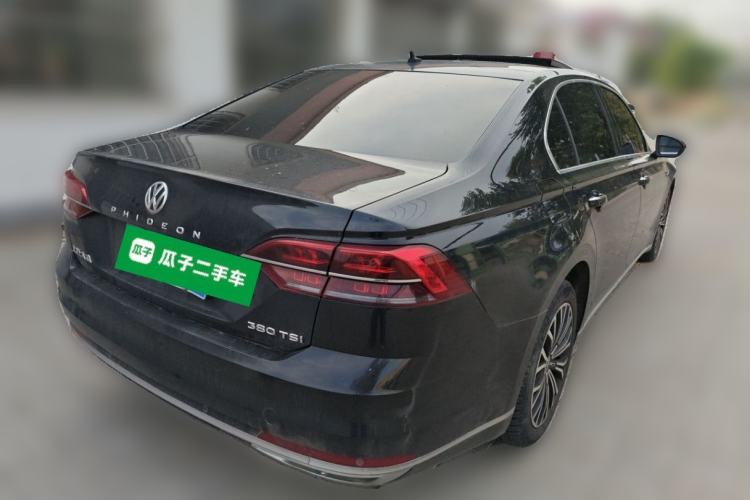 Used Volkswagen Phideon 2018 Revised Version 380TSI Two-Wheel Drive Business Edition Rear Right 45 Deg