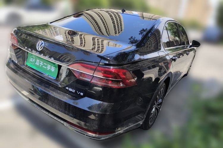 Used Volkswagen Phideon 2018 Revised Version 380TSI Two-Wheel Drive Business Edition Rear Right 45 Deg