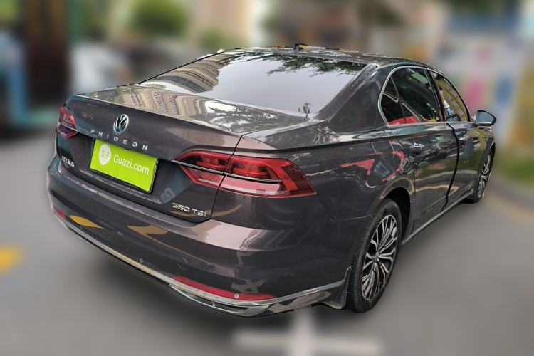 Used Volkswagen Phideon 2018 Revised Version 380TSI Two-Wheel Drive Business Edition Rear Right 45 Deg