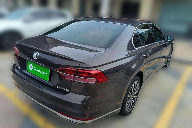 Used Volkswagen Phideon 2018 Revised Version 380TSI Two-Wheel Drive Business Edition Rear Right 45 Deg