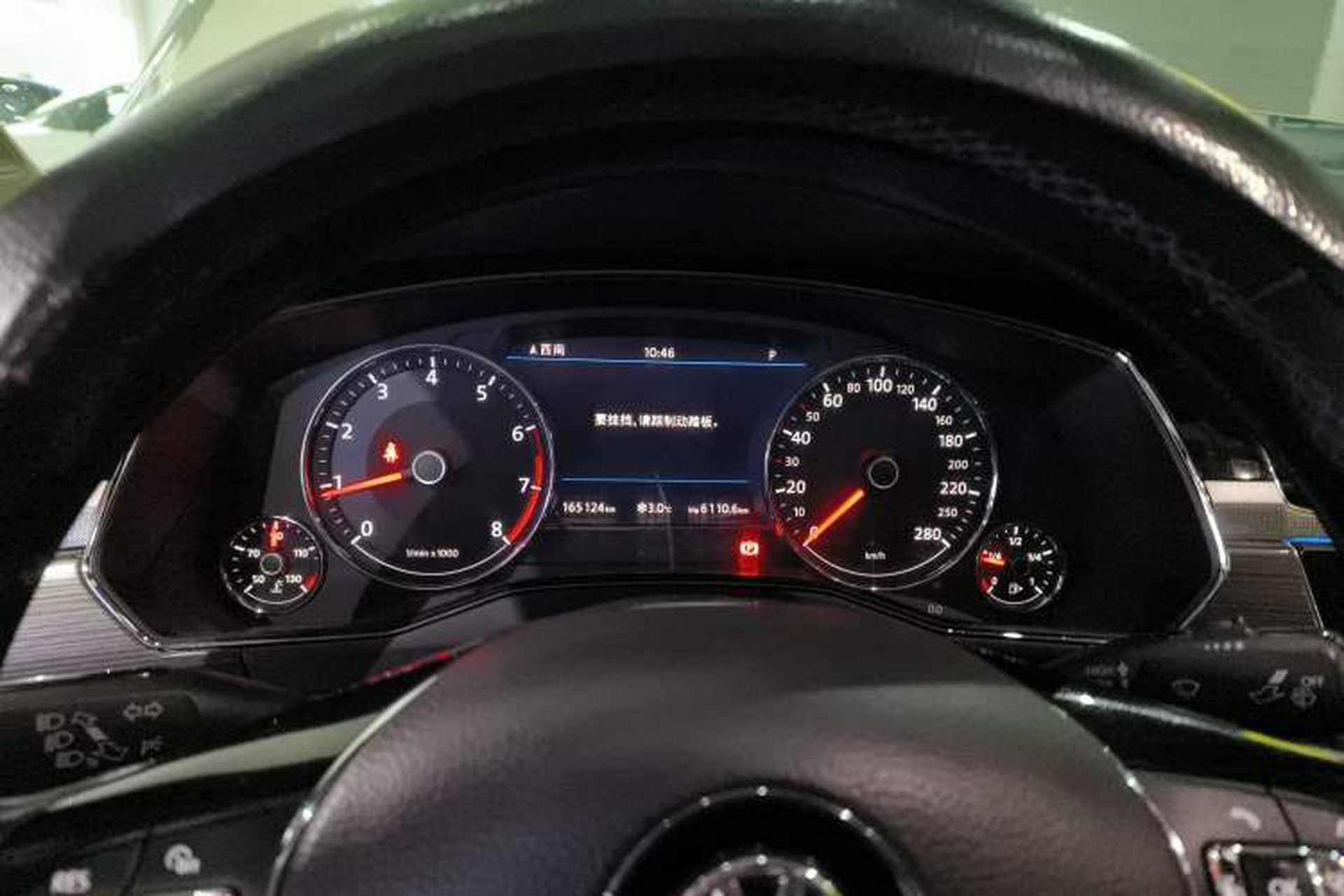 Used Volkswagen Phideon 2018 Revised Version 380TSI Two-Wheel Drive Business Edition Instrument Cluster