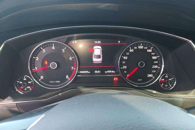 Used Volkswagen Phideon 2018 Revised Version 380TSI Two-Wheel Drive Business Edition Instrument Cluster