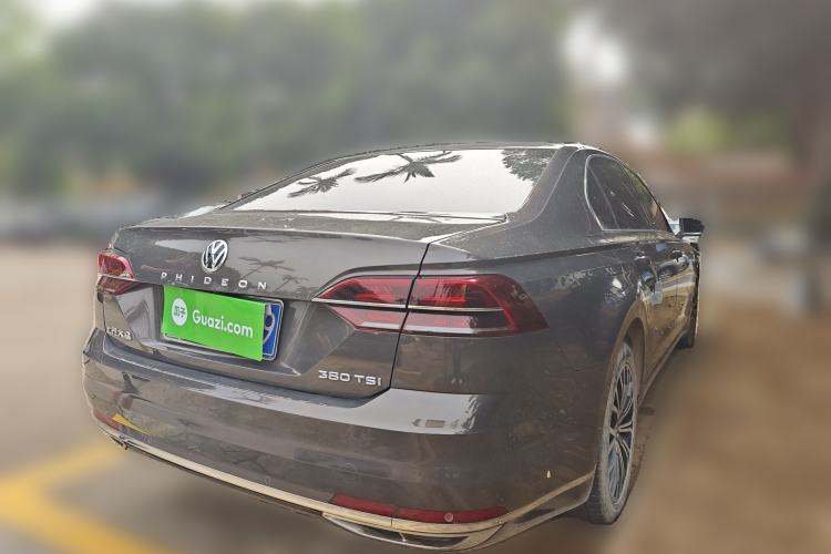 Used Volkswagen Phideon 2018 Revised Version 380TSI Two-Wheel Drive Business Edition Rear Right 45 Deg