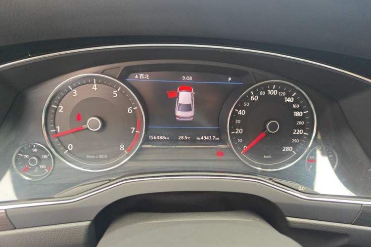 Used Volkswagen Phideon 2018 380TSI Two-Wheel Drive Business Edition Instrument Cluster