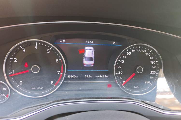 Used Volkswagen Phideon 2018 Revised Version 380TSI Two-Wheel Drive Business Edition Instrument Cluster