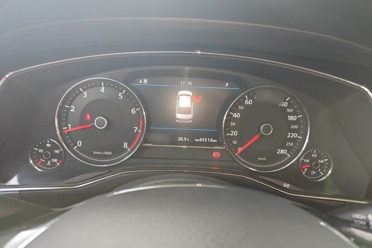 Used Volkswagen Phideon 2019 380TSI Two-Wheel Drive Luxury Edition China VI Standard Instrument Cluster