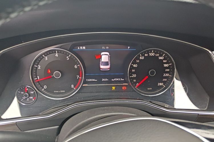 Used Volkswagen Phideon 2019 380TSI Two-Wheel Drive Business Edition China VI Standard Instrument Cluster