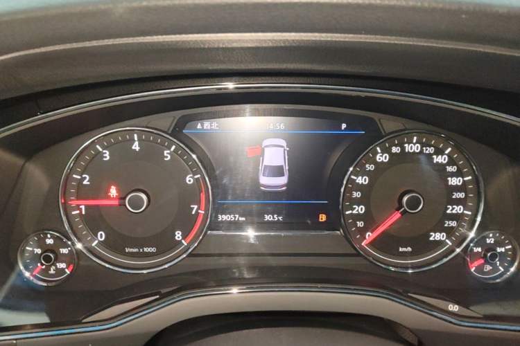 Used Volkswagen Phideon 2019 380TSI Two-Wheel Drive Business Edition China VI Standard Instrument Cluster