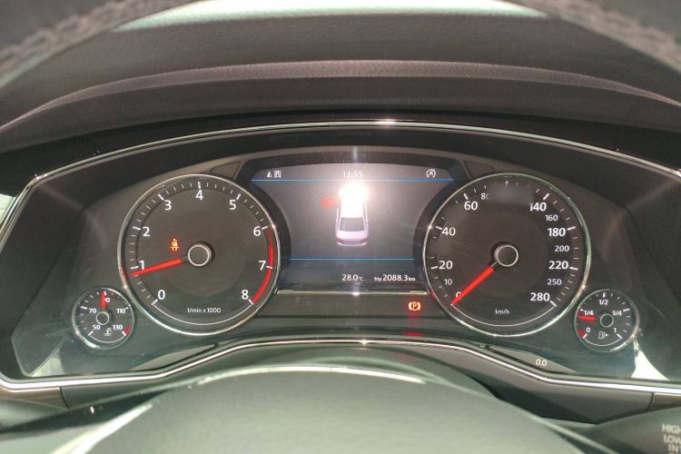 Used Volkswagen Phideon 2019 380TSI Two-Wheel Drive Business Edition China VI Standard Instrument Cluster