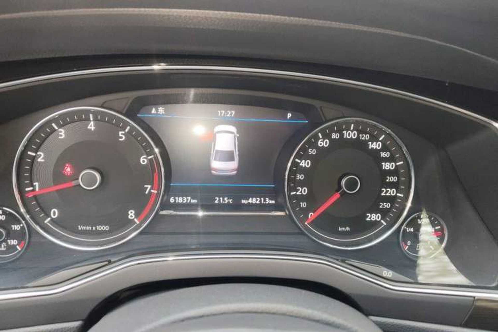 Used Volkswagen Phideon 2019 380TSI Two-Wheel Drive Business Edition China VI Standard Instrument Cluster