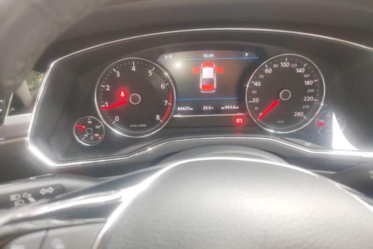 Used Volkswagen Phideon 2019 380TSI Two-Wheel Drive Business Edition China VI Standard Instrument Cluster