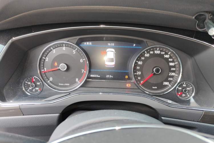 Used Volkswagen Phideon 2019 380TSI Two-Wheel Drive Business Edition China VI Standard Instrument Cluster