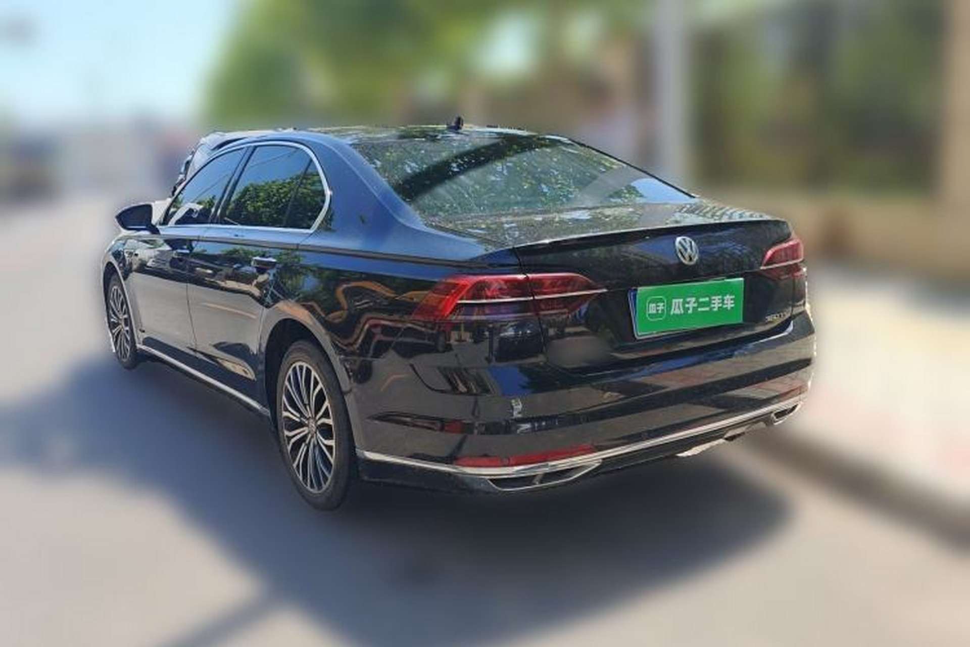 Used Volkswagen Phideon 2019 380TSI Two-Wheel Drive Business Edition China VI Standard Rear Left 45 Deg