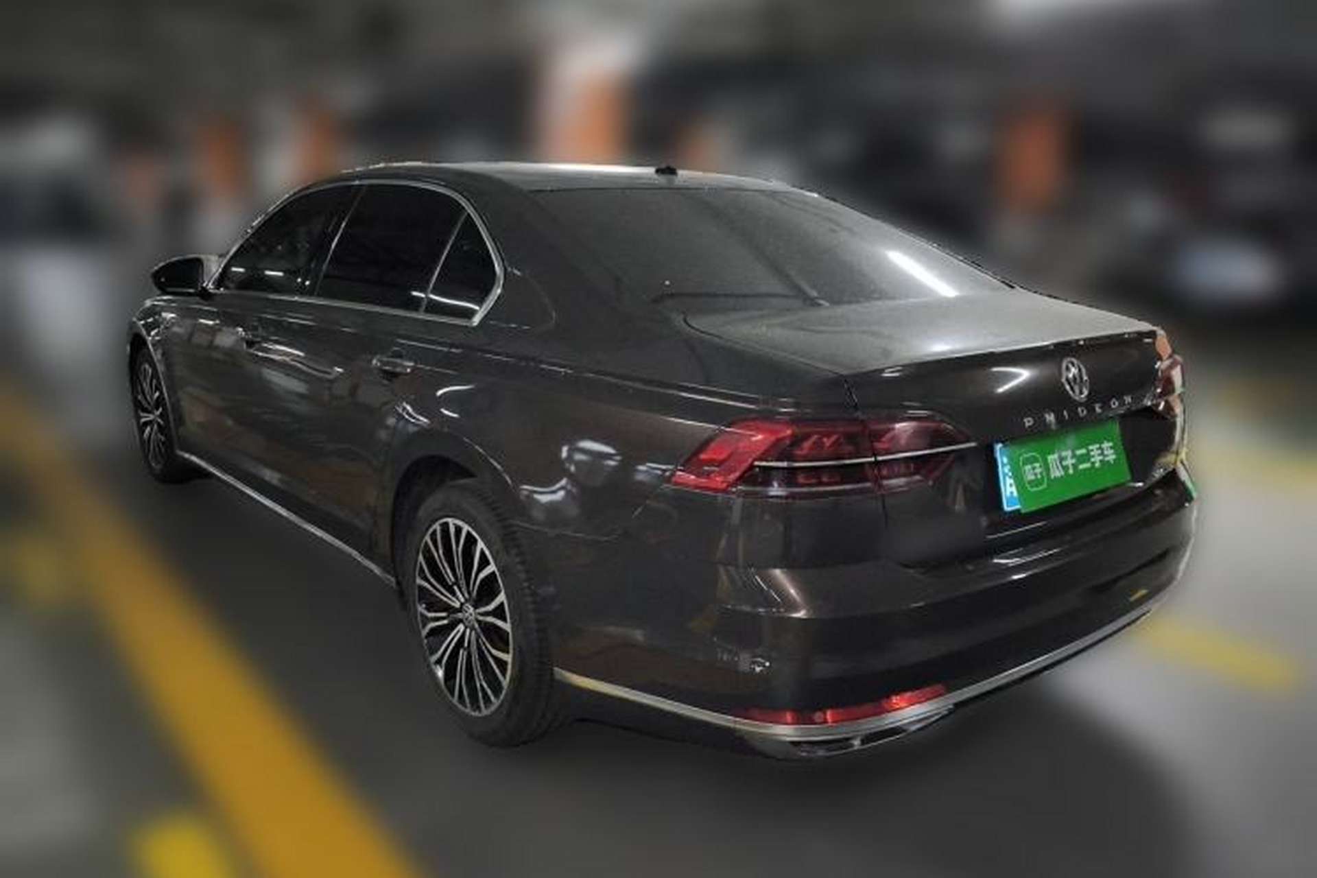 Used Volkswagen Phideon 2019 380TSI Two-Wheel Drive Business Edition China V Standard Rear Left 45 Deg