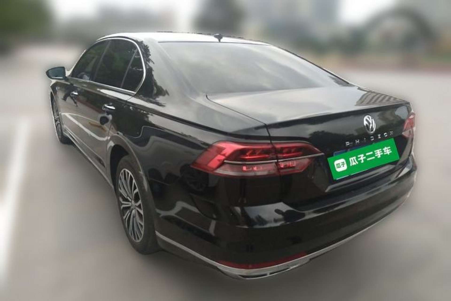 Used Volkswagen Phideon 2019 380TSI Two-Wheel Drive Business Edition China VI Standard Rear Left 45 Deg
