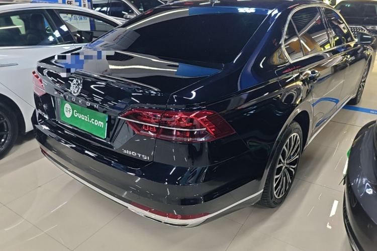 Used Volkswagen Phideon 2019 380TSI Two-Wheel Drive Business Edition China VI Standard Rear Right 45 Deg