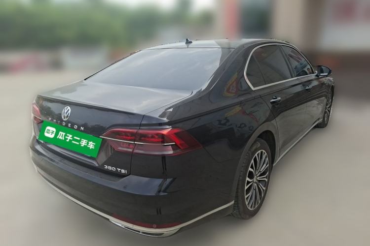 Used Volkswagen Phideon 2019 380TSI Two-Wheel Drive Business Edition China VI Standard Rear Right 45 Deg