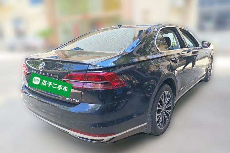 Used Volkswagen Phideon 2019 380TSI Two-Wheel Drive Business Edition China VI Standard Rear Right 45 Deg