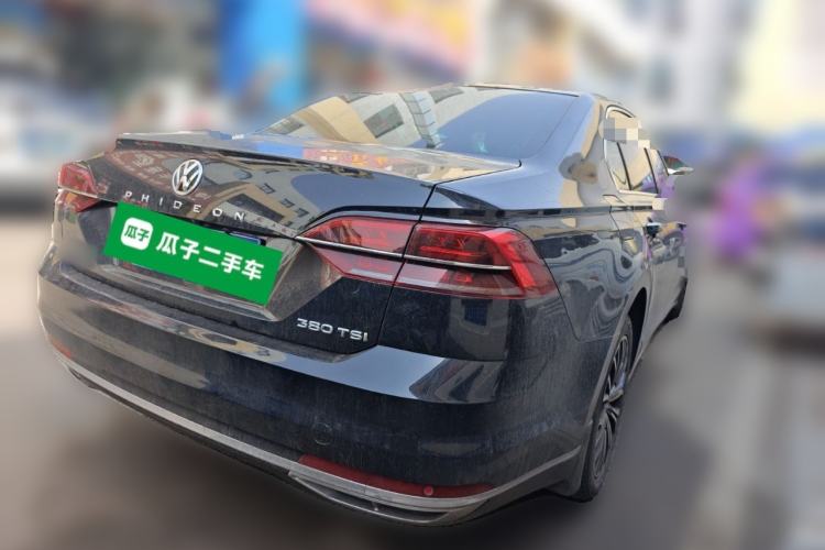 Used Volkswagen Phideon 2019 380TSI Two-Wheel Drive Business Edition China VI Standard Rear Right 45 Deg
