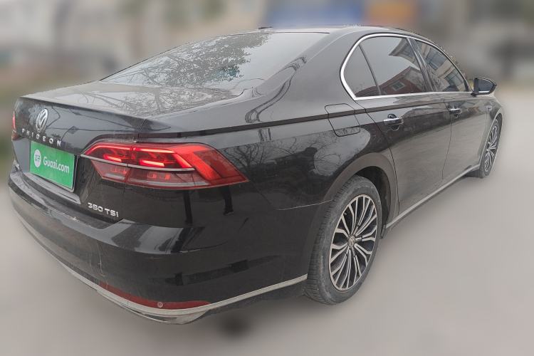 Used Volkswagen Phideon 2019 380TSI Two-Wheel Drive Business Edition China VI Standard Rear Right 45 Deg