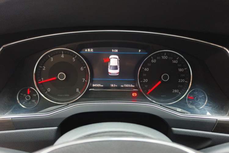 Used Volkswagen Phideon 2019 380TSI Two-Wheel Drive Business Edition China VI Standard Instrument Cluster