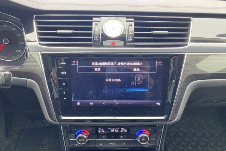 Used Volkswagen Phideon 2019 380TSI Two-Wheel Drive Business Edition China V Standard Audio And AC Panel