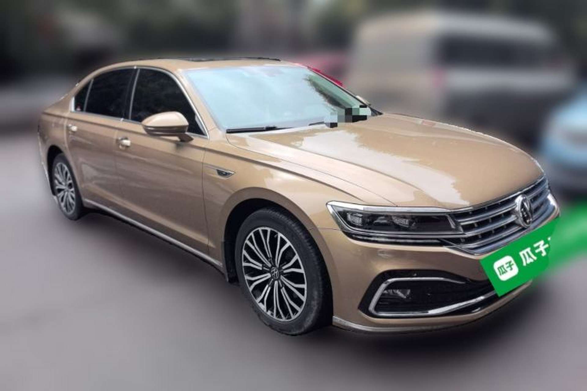 Used Volkswagen Phideon 2019 380TSI Two-Wheel Drive Business Edition China VI Standard Front Right 45 Deg
