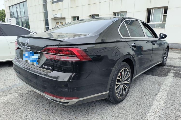 Used Volkswagen Phideon 2019 380TSI Two-Wheel Drive Business Edition China VI Standard Rear Right 45 Deg