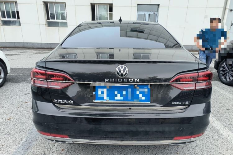 Used Volkswagen Phideon 2019 380TSI Two-Wheel Drive Business Edition China VI Standard Rear