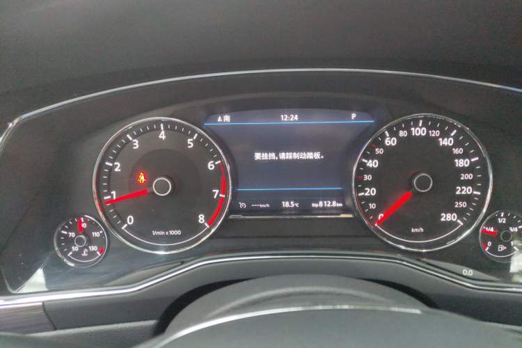 Used Volkswagen Phideon 2019 380TSI Two-Wheel Drive Business Edition China V Standard Instrument Cluster