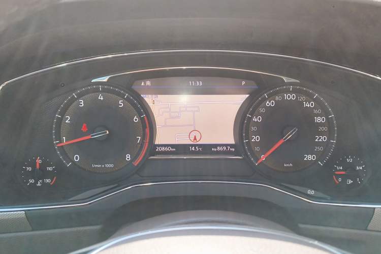 Used Volkswagen Phideon 2021 380TSI Luxury Edition Instrument Cluster
